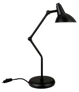 Lampă de masă Dyberg Larsen, Vela, Negru, Camera de zi, Metal, Scandinavă