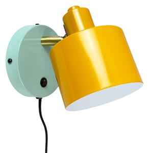 Lampă de perete Dyberg Larsen, Ocean, Galben, Camera de zi, Metal, Scandinavă