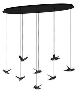 Lustră Pendul Stars of Light, Paratebueno, reglabil, Negru, Sala de mese, Metal, Design