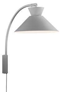 Lampă de perete Nordlux, Dial, Gri, Camera de zi, Metal, Scandinavă