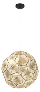 Lustră Pendul Stars of Light, Skoura, reglabil, Auriu / Alamă, Camera de zi, Metal, Modern