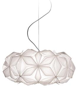 Lustră Pendul Slamp, C'EST LA VIE, reglabil, Alb, Camera de zi, Plastic, Design