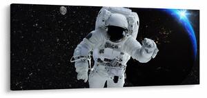 Tablou - Astronaut în Cosmos (120x50 cm)