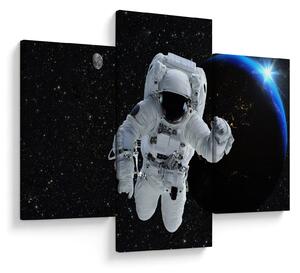 Tablou - Astronaut în Cosmos (90x60 cm)
