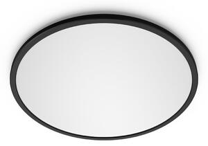 Plafoniere Philips, Superslim, reglabil, Negru, Baie, Metal
