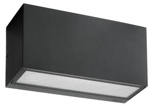 Asker Down LED Aplica de Exterior L22,5 Black