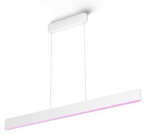 Lustră Pendul Philips Hue, reglabil, Alb, Sala de mese, Metal