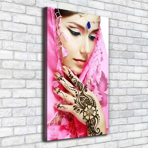 Tablou canvas femeie indiană