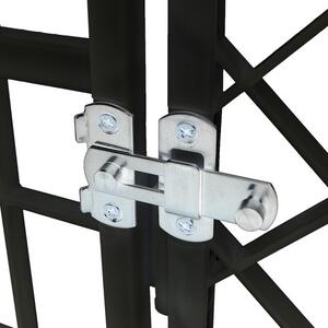 Țarc metalic pliabil pentru câini și căței - cușcă modulară și loc de joacă pentru animale 90x90x60 cm