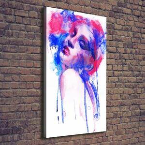 Tablou pe pânză canvas Abstracție femeie