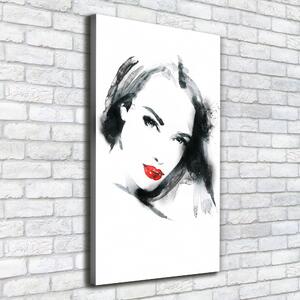 Tablouri tipărite pe pânză Portret de femeie