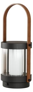 Lampă de masă Aromas del Campo, Bally, reglabil, Negru, Camera de zi, Sticlă, Casă de țară / Rustic
