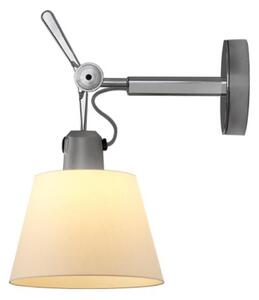 Lampă de perete Artemide, Tolomeo 18, reglabil, Bej, dormitor, Metal, Design