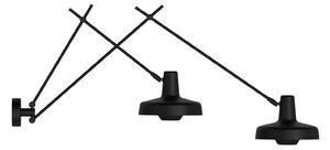 Lampă de perete GRUPA, Arigato, Negru, Studiu / Birou, Metal