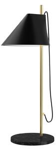 Lampă de masă Louis Poulsen, Yuh Brass, reglabil, Negru, dormitor, Metal, Design