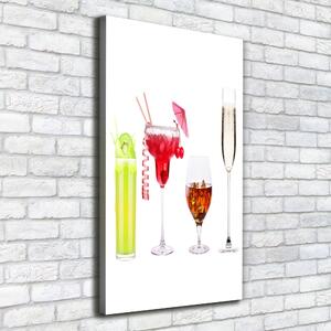 Print pe canvas cocktail-uri colorate