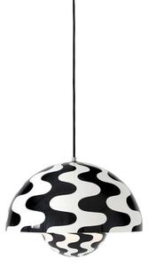 Lustră Pendul &Tradition, Flowerpot VP7, reglabil, Negru, Camera de zi, Metal, Design