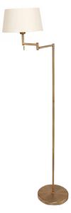 Steinhauer Lampă de podea Bella, pivotantă, bronz, Bronz / Alamă Veche, Camera de zi / sufragerie, Metal