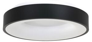 Steinhauer Plafonieră cu LED Ringlede 2.700 K Ø 30 cm negru, reglabil, Negru, Camera de zi / sufragerie, Metal, Modern