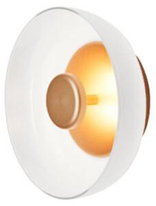 Lampă de perete Nuura Aps, Blossi Wall, reglabil, Auriu / Alamă, Camera de zi, Sticlă, Design