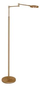 Steinhauer Lampadar LED Soleil bronz periat, metal, dimabil, Bronz / Alamă Veche, Camera de zi / sufragerie, Metal, Proiector suspendat