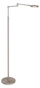 Steinhauer Lampadar LED Soleil, culoare oțel, metal, dimabil, Metalic, Camera de zi / sufragerie, Metal, Proiector suspendat