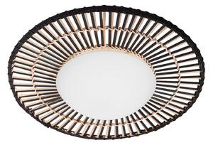 Steinhauer Plafonieră cu LED Aura, bambus, reglabil, Lemn, Camera de zi / sufragerie, Bamboo, Scandinavă