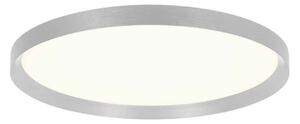 Steinhauer Plafonieră Flady LED, oțel, Ø 50 cm, direct/indirect, reglabil, Metalic, Camera de zi / sufragerie, Metal