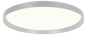 Steinhauer Plafonieră Flady LED, oțel, Ø 40 cm, direct/indirect, reglabil, Metalic, Camera de zi / sufragerie, Metal