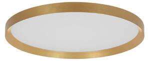 Steinhauer Plafonieră Flady LED, aurie, Ø 40 cm direct/indirect, reglabil, Auriu / Alamă, Camera de zi / sufragerie, Metal