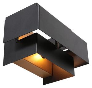 Steinhauer Aplică de perete LED Muro 3368, negru, sus/jos, G9, 2.700 K, reglabil, Negru, Camera de zi / sufragerie, Metal, Modern, Priză de perete sus / jos