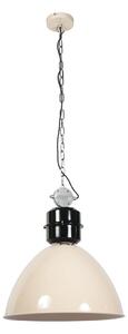 Steinhauer Lampă suspendată Frisk, crem, metal, E27, reglabil, Bej, Camera de zi / sufragerie, Metal, Design industrial
