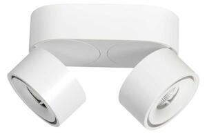 Steinhauer Spot LED pentru tavan Fez, alb, 2 becuri, metal, orientabil, reglabil, Alb, Camera de zi / sufragerie, Metal, Modern