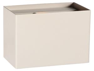 Steinhauer Aplică Muro 3365, culoare crem, formă unghiulară, G9, 2.700 K, reglabil, Bej, Camera de zi / sufragerie, Metal, Modern, Priză de perete sus / jos