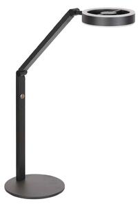 Steinhauer Lampa de masă LED Ringlux, negru, metal, reglabilă, reglabil, Negru, Camera de zi / sufragerie, Metal, Modern