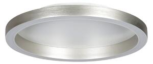 Steinhauer Plafonieră LED Ringlux, gri oțel, Ø 40 cm, metal, 2.700 K, reglabil, Metalic, Camera de zi / sufragerie, Metal, Modern