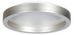 Steinhauer Plafonieră LED Ringlux gri oțel, Ø 30 cm, metal, 2.700 K, reglabil, Metalic, Camera de zi / sufragerie, Metal, Modern