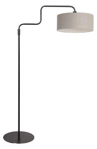 Steinhauer Lampadar Bloeba, negru/culoarea noroiului, înălțime 165 cm, chintz, Negru, Camera de zi / sufragerie, Metal, Modern