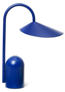 Lampă de masă ferm LIVING, Arum, reglabil, Albastru, Terasă, Metal, Design