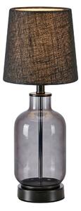 Lampă de masă Markslöjd, Costero, Negru, Camera de zi, Sticlă