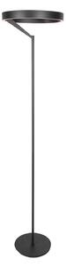 Steinhauer Lampadar LED Mykty, negru, înălțime 170 cm, metal cu 2 becuri CCT, reglabil, Negru, Camera de zi / sufragerie, Metal, Modern