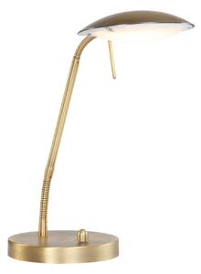 Steinhauer Lampă de masă LED Mexlite bronz, reglabil, Bronz / Alamă Veche, Camera de zi / sufragerie, Metal, Modern, Birou de masă