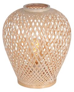 Steinhauer Lampă de masă Maze, natur, Lemn, Camera de zi / sufragerie, Bamboo, Marocan / Oriental