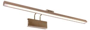 Steinhauer Aplică de perete LED Litho, bronz, metal, CCT, lățime 60 cm, reglabil, Bronz / Alamă Veche, Camera de zi / sufragerie, Metal, Perete unghiular
