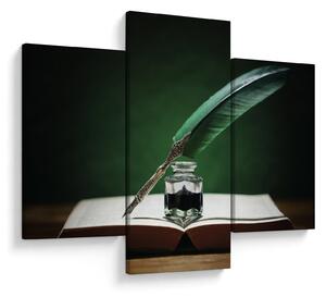 Tablou cu stilou sriind (90x60 cm)