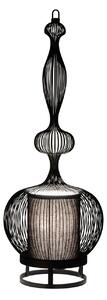 Lampă de masă Forestier, Impératrice, Negru, Camera de zi, Metal, Design