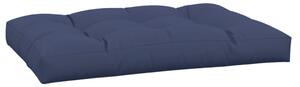 Pernă pentru paleți, bleumarin, 120x80x12 cm, textil