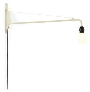Lampă de perete Vitra, reglabil, Alb, Camera de zi, Metal