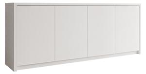 Bufet Providence 203, Alb, PAL laminat, 79x198x40cm, 63 kg