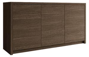 Bufet Providence 202, Stejar închis, PAL laminat, 79x150x40cm, 58 kg